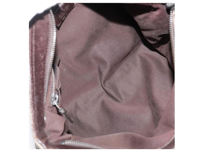 Borsa a spalla GUCCI GG Canvas Web Sherry Line Beige Rosso Verde 169937 Auth ki5345 - vista 20