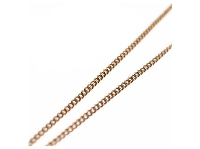 Collana Christian Dior metallo oro Auth FF4623 D'oro - vista 5