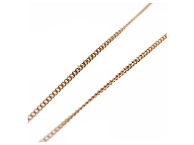 Collana Christian Dior metallo oro Auth FF4623 D'oro - vista 6