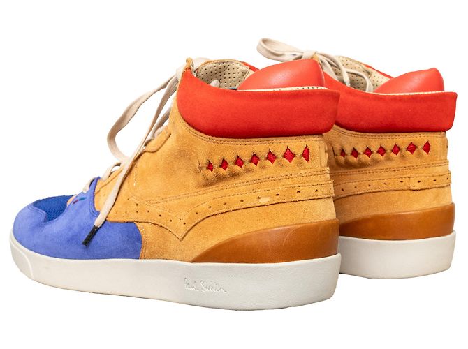 Sneakers in suede Paul Smith Jeans Multicolore - vista 2
