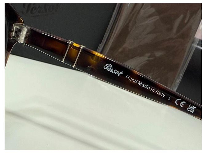 Persol Steve McQueen sunglasses Brown Light blue - view 4