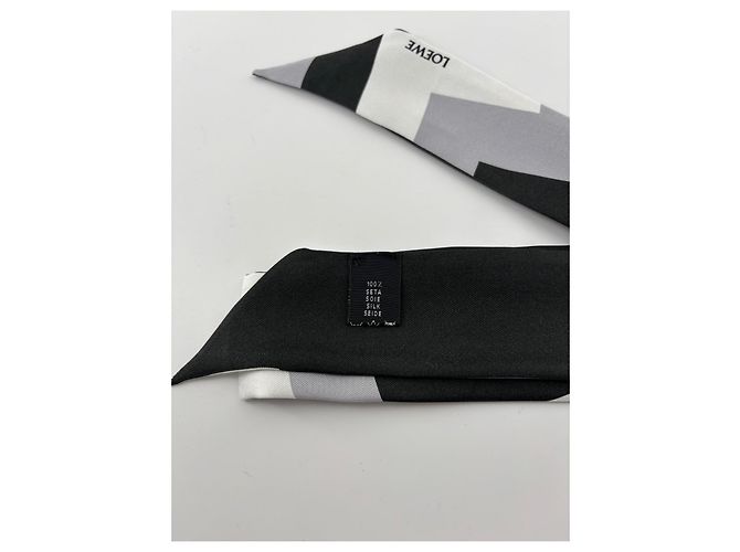 Lenço Twilly de seda Loewe Multicor - vista 3