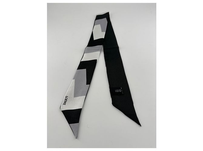 Lenço Twilly de seda Loewe Multicor - vista 6