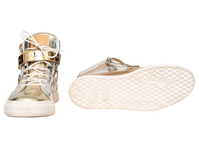 Sneakers metallici Giuseppe Zanotti Metallico - vista 12