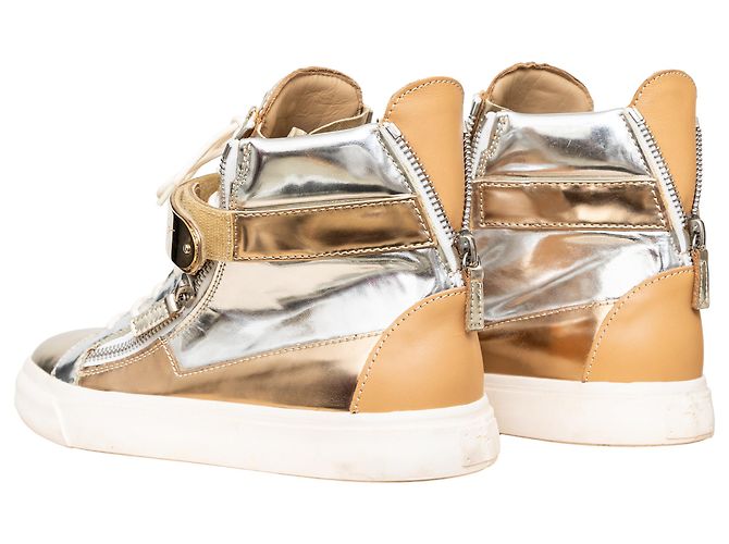Sneakers metallici Giuseppe Zanotti Metallico - vista 2