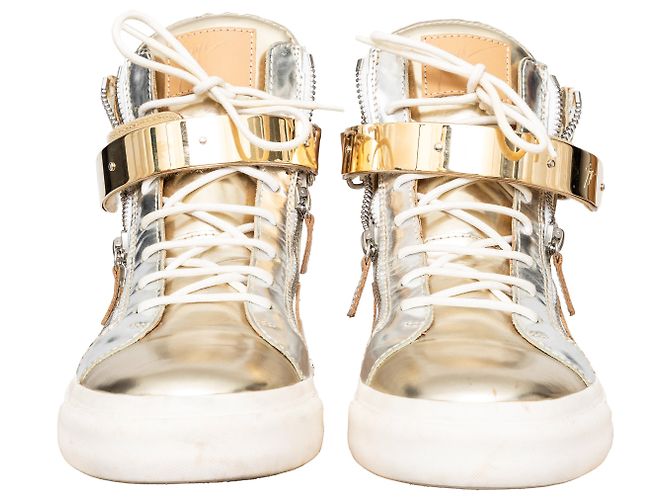 Sneakers metallici Giuseppe Zanotti Metallico - vista 4