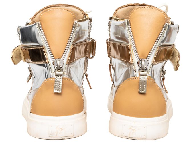Sneakers metallici Giuseppe Zanotti Metallico - vista 5