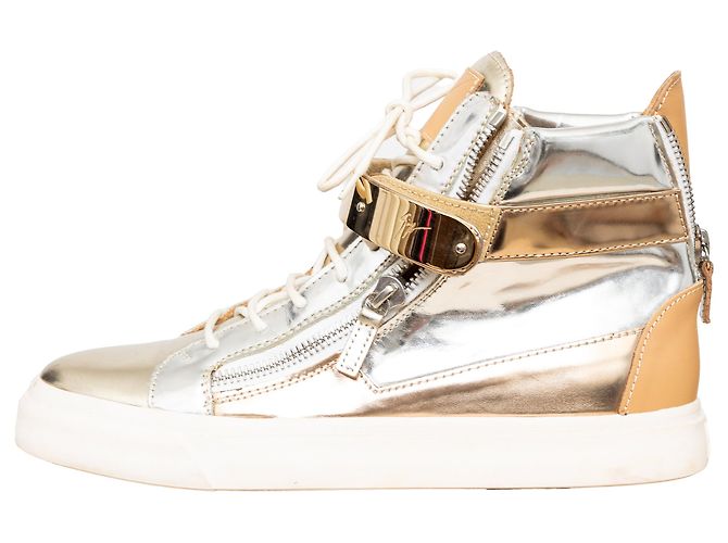 Sneakers metallici Giuseppe Zanotti Metallico - vista 6