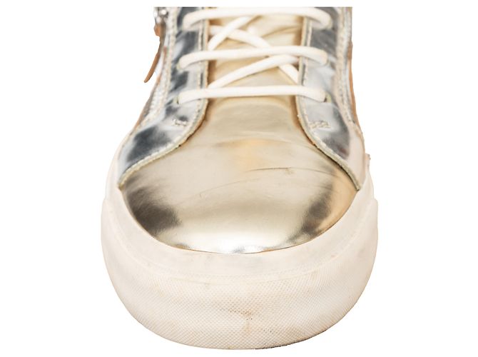 Sneakers metallici Giuseppe Zanotti Metallico - vista 7