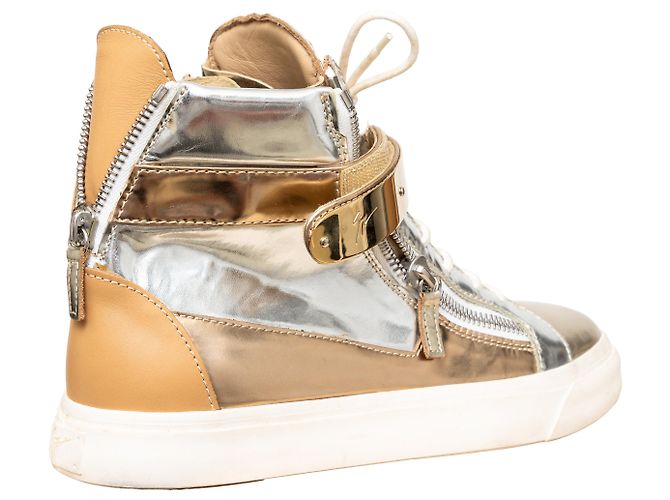 Sneakers metallici Giuseppe Zanotti Metallico - vista 8