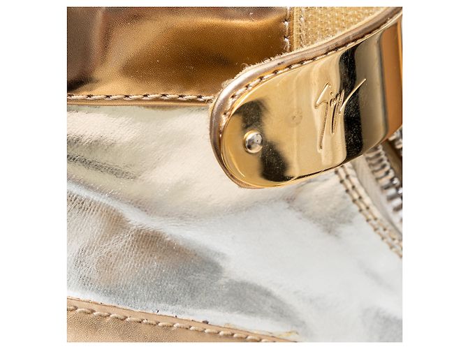 Sneakers metallici Giuseppe Zanotti Metallico - vista 9