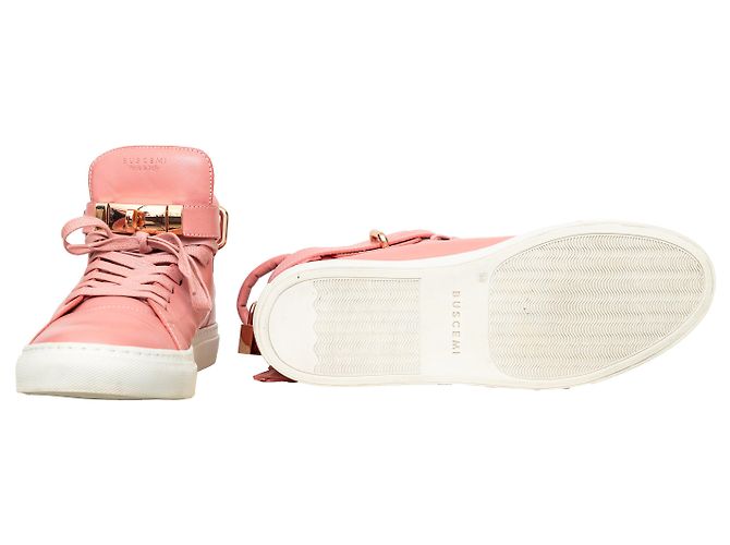 Sneakers alte Buscemi Rosa - vista 13