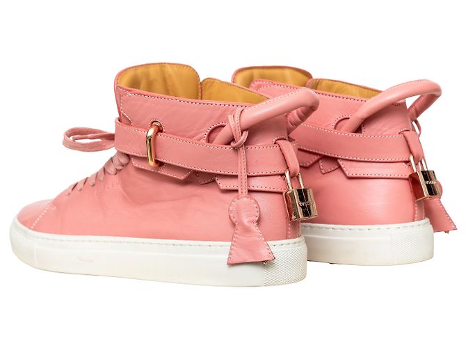 Sneakers alte Buscemi Rosa - vista 2