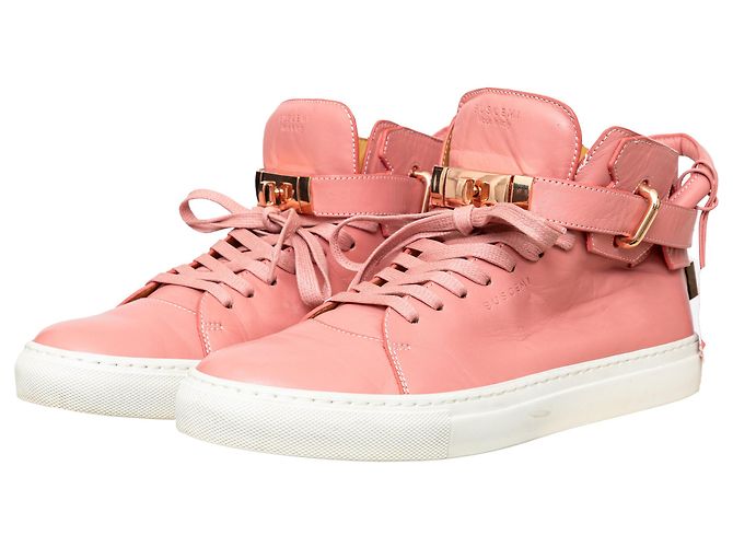 Sneakers alte Buscemi Rosa - vista 3