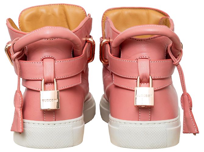 Sneakers alte Buscemi Rosa - vista 5