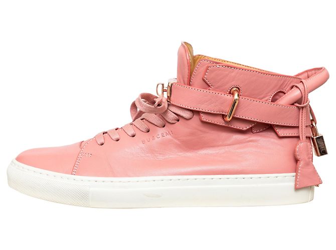 Sneakers alte Buscemi Rosa - vista 6