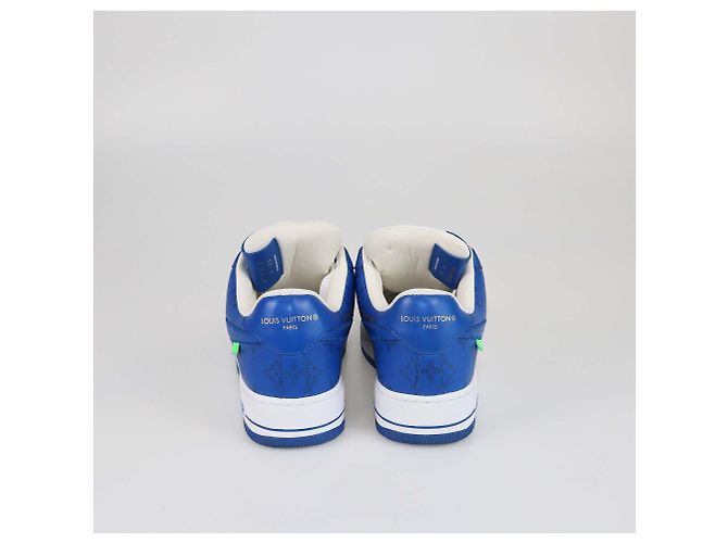 LOUIS VUITTON X NIKE Trainer T.EU Leder Weiß - Ansicht 4