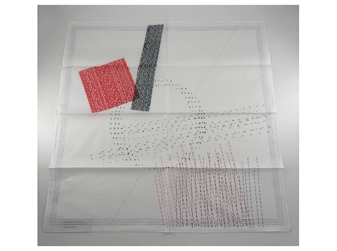 Foulard quadrato Loewe in cotone multicolore - vista 2