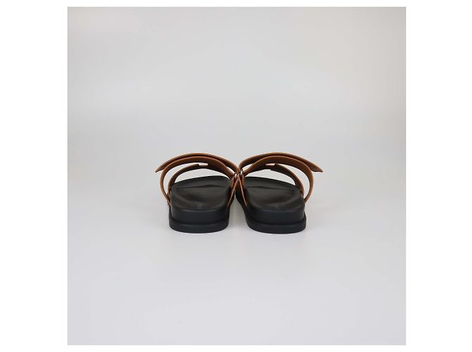 Hermès HERMES Bailarinas T.EU Cuero Dorado - vista 5