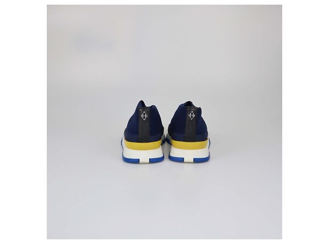 Hermès HERMES Trainer T.EU 41 Leder Blau - Ansicht 5