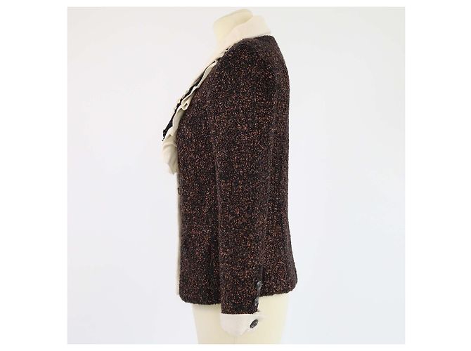 Gabrielle Chaquetas CHANEL T.FR 36 de tweed Multicolor - vista 2
