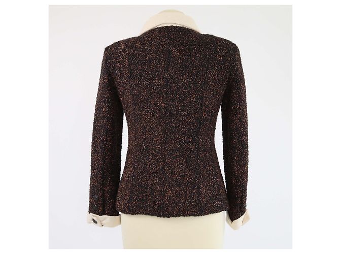 Gabrielle Chaquetas CHANEL T.FR 36 de tweed Multicolor - vista 3