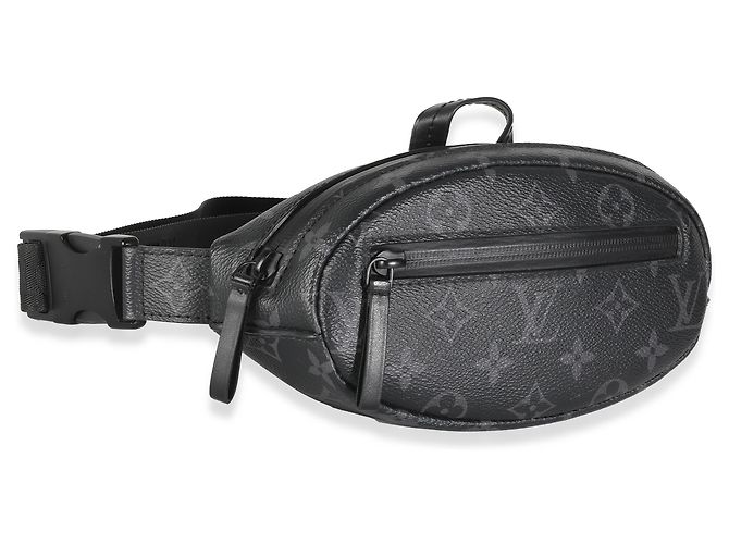 Bumbag in tela Monogram Eclipse di Louis Vuitton Nero - vista 2