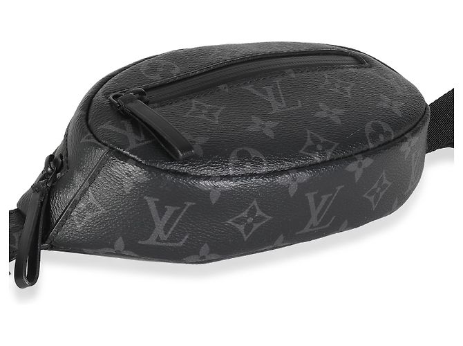 Bumbag in tela Monogram Eclipse di Louis Vuitton Nero - vista 4