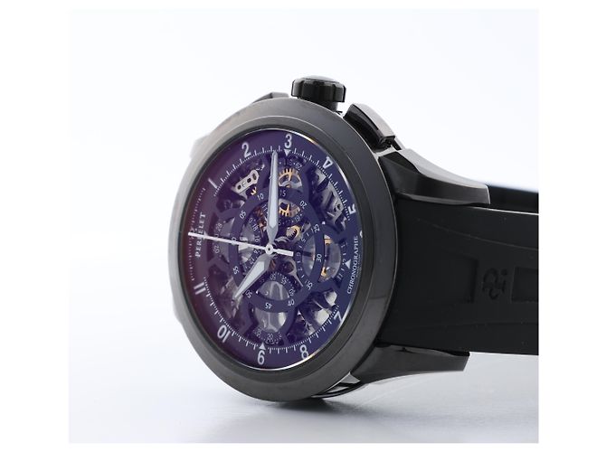 Orologio PERRELET Turbine Erotico A4021/3 SS & Gomma con quadrante scheletrato - vista 10