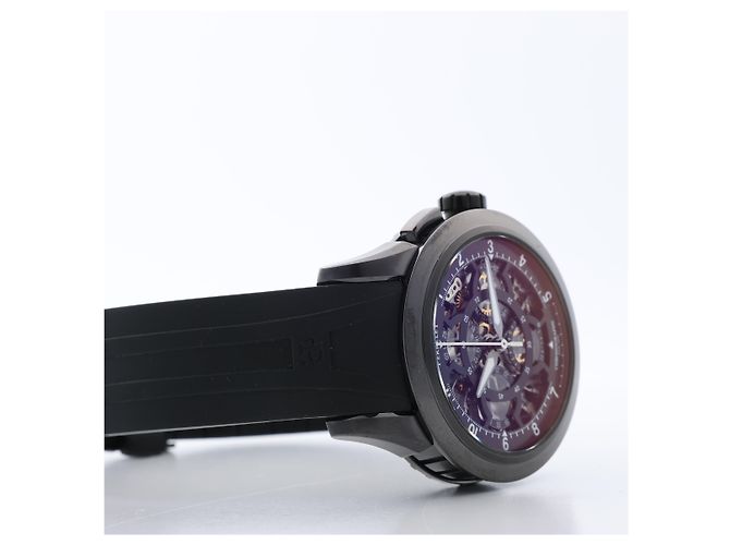 Orologio PERRELET Turbine Erotico A4021/3 SS & Gomma con quadrante scheletrato - vista 8