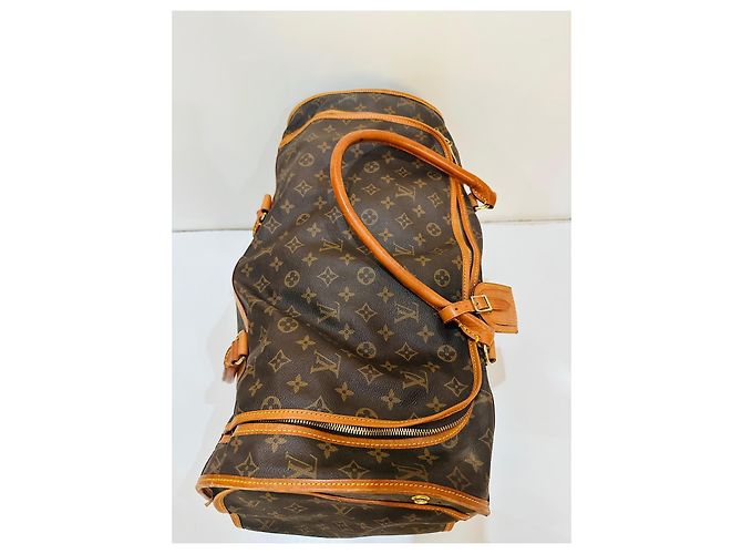 Keepall Borsa per cani Louis Vuitton Marrone - vista 8