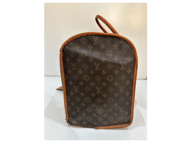 Keepall Borsa per cani Louis Vuitton Marrone - vista 9
