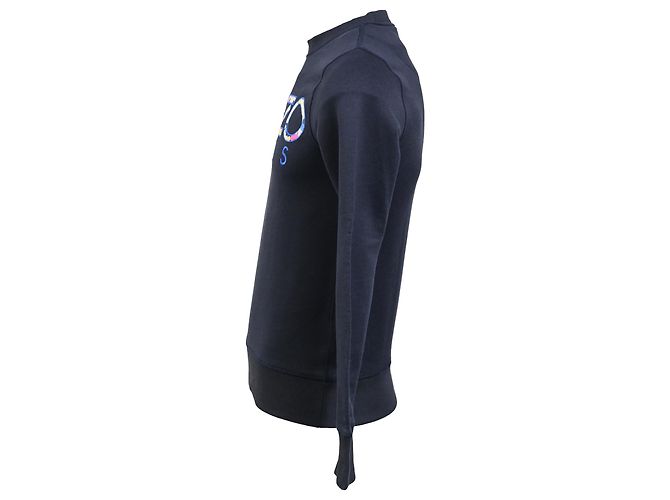 Kenzo Classic Paris Sweatshirt aus navyblauer Baumwolle Marineblau - Ansicht 2