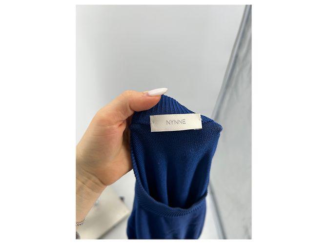 Autre Marque NYNNE Kleider T.0-5 1 Viskose Blau - Ansicht 6