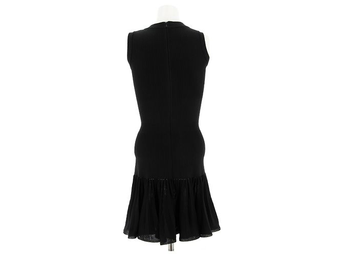 Alaïa ALAIA Kleider T.FR 36 Seide Schwarz - Ansicht 2