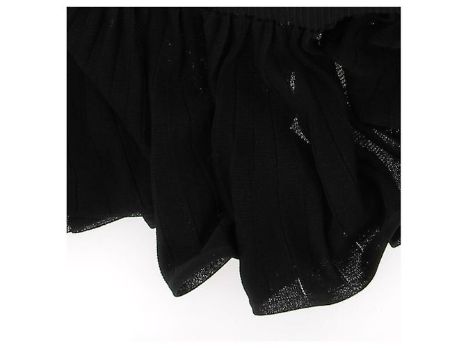 Alaïa ALAIA Kleider T.FR 36 Seide Schwarz - Ansicht 6