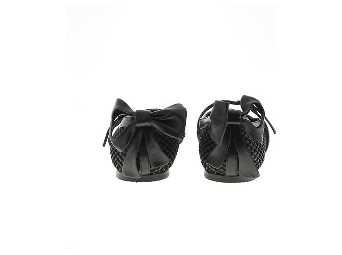 Autre Marque GIA BORGHINI Bailarinas T.EU 40 Cuero Negro - vista 5