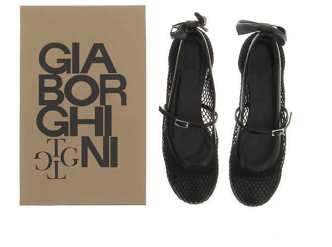 Autre Marque GIA BORGHINI Bailarinas T.EU 40 Cuero Negro - vista 8