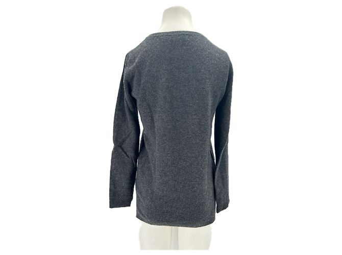 Autre Marque UNTERSCHRIFTLOS / UNTERSCHRIFTLOS Strickwaren T.International XS Kaschmir Grau - Ansicht 2
