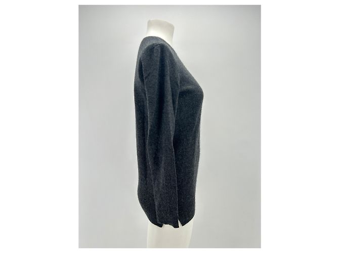 Autre Marque UNTERSCHRIFTLOS / UNTERSCHRIFTLOS Strickwaren T.International XS Kaschmir Grau - Ansicht 3
