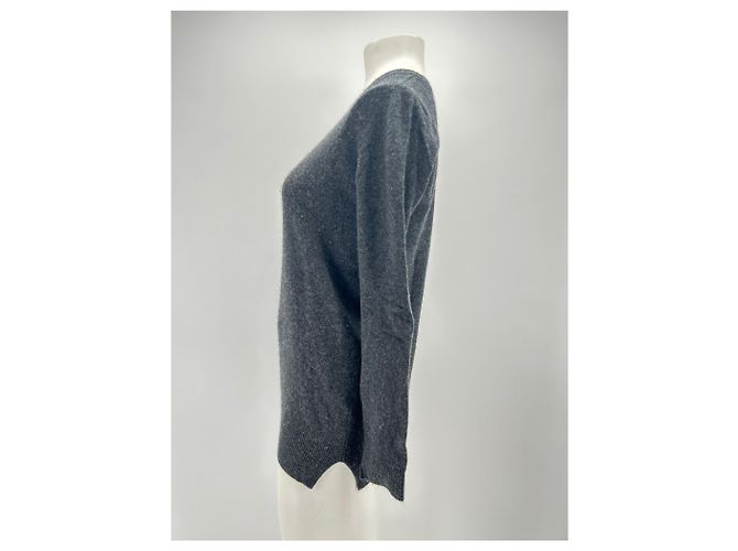 Autre Marque UNTERSCHRIFTLOS / UNTERSCHRIFTLOS Strickwaren T.International XS Kaschmir Grau - Ansicht 4