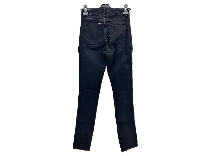 Autre Marque Jeans 3X1 T.US 24 Cotone Nero - vista 2