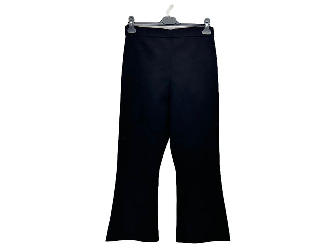 CALVIN KLEIN Pantalones T.International M Viscosa Negro - vista 2