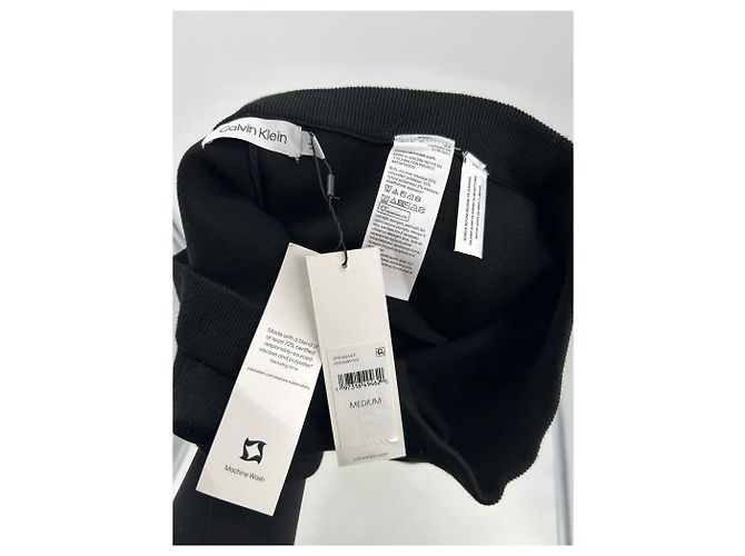 CALVIN KLEIN Pantalones T.International M Viscosa Negro - vista 4