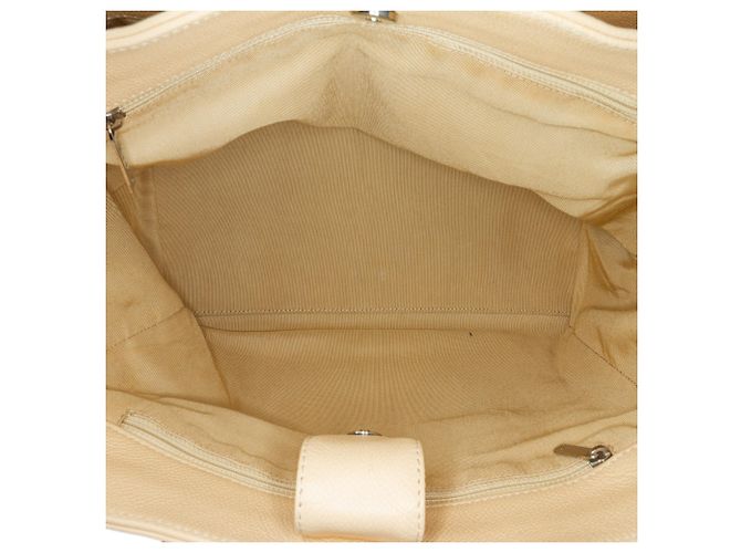Borsa Tote Cerf Executive Media Marrone Chanel Beige - vista 5