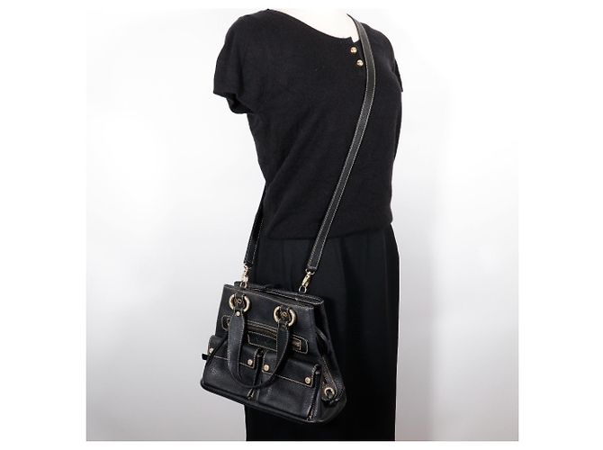 Bulgari Borsa Bvlgari Maxi Rettale Nero - vista 16