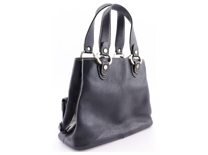 Bulgari Borsa Bvlgari Maxi Rettale Nero - vista 3