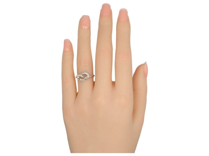 Anello Wave in Argento 925 di Tiffany & Co. - vista 2