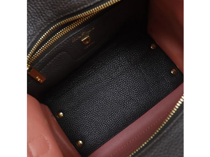 Borsa Amy di Salvatore Ferragamo Marrone Rosa - vista 6