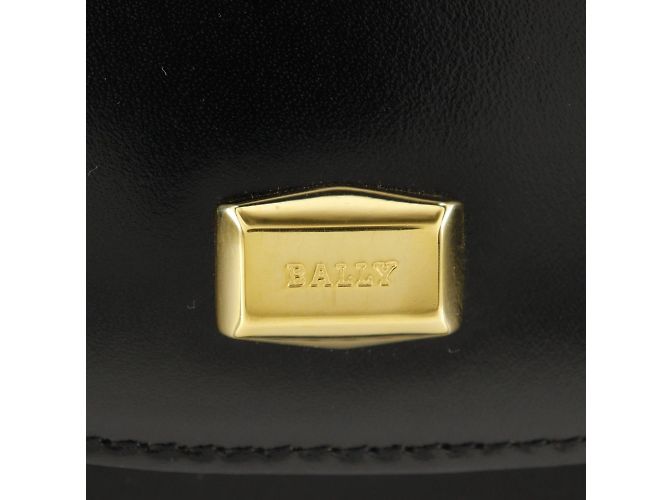 Borsa in pelle nera Bally Nero - vista 10
